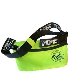 PINK Victoria's Secret  Neon Green Fanny Pack
